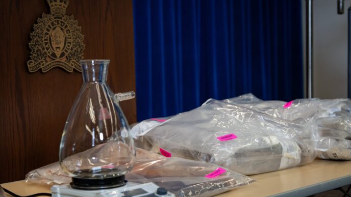 Aggregator Downloaded image for imported item 88385 | Meridian Source Multi-agency effort led to seizure of large amounts of fentanyl, other drugs: RCMP