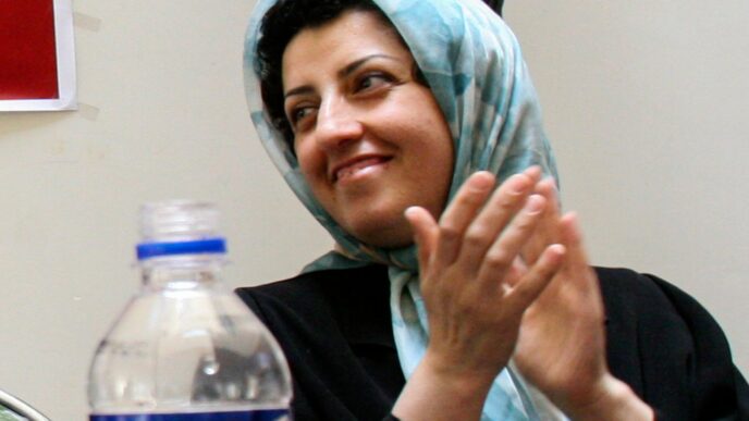 Aggregator Downloaded image for imported item 90209 | Meridian Source Iran arrests Nobel Peace Prize laureate Narges Mohammadi, supporters say