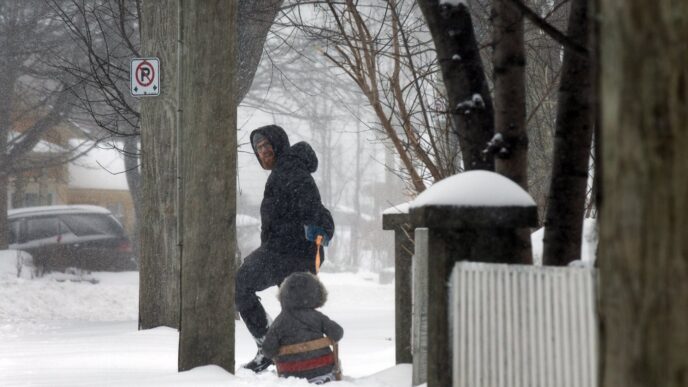 Freezing rain, snow expected in parts of Ontario as Newfoundland braces for blizzards