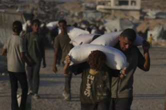 Foreign ministers call on Israel to ensure international aid groups can work in Gaza
