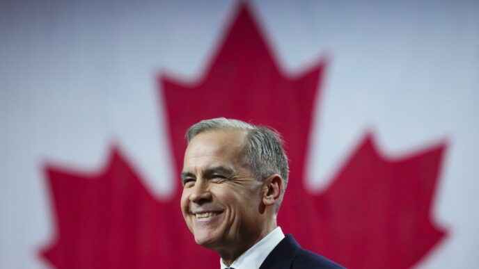Prime Minister Mark Carney named The Canadian Press Newsmaker of the Year