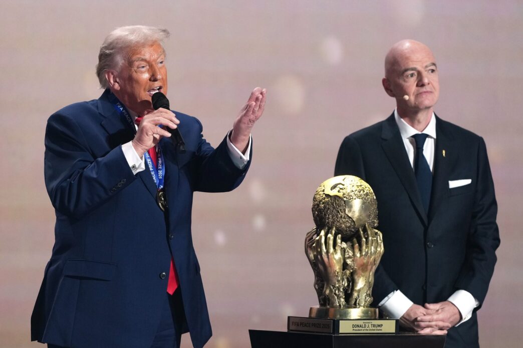 Aggregator Downloaded image for imported item 88983 | Meridian Source World Cup draw ceremony underway as FIFA awards peace prize to Trump