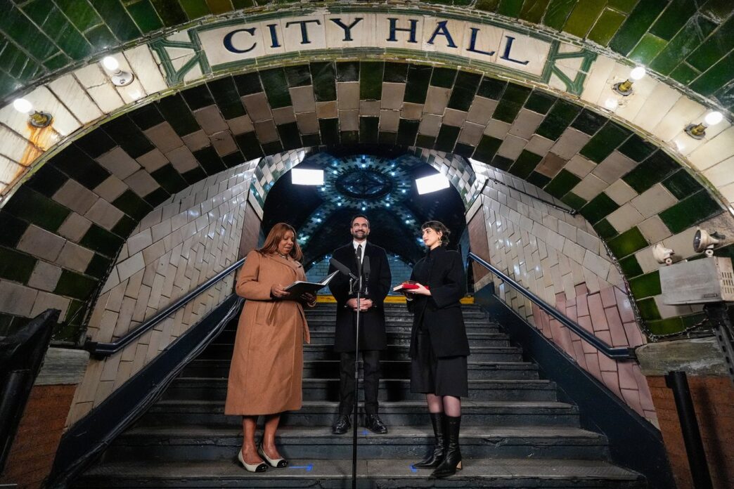 Zohran Mamdani sworn in as New York City mayor at historic subway station