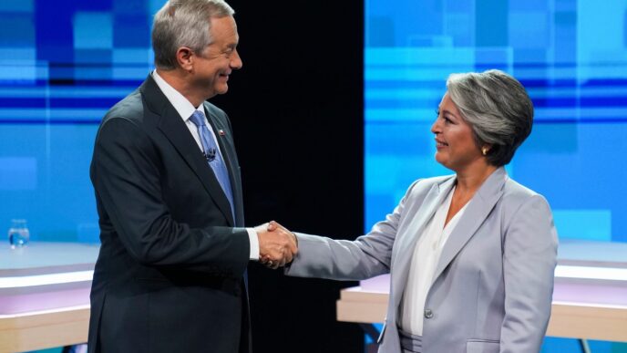 Aggregator Downloaded image for imported item 90371 | Meridian Source Chile holds an election that could deliver its most right-wing president since dictatorship