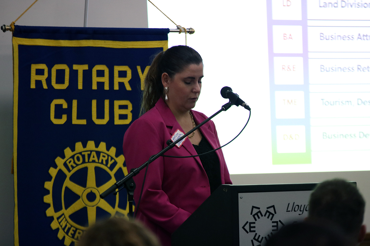 Economic development front and center at Rotary