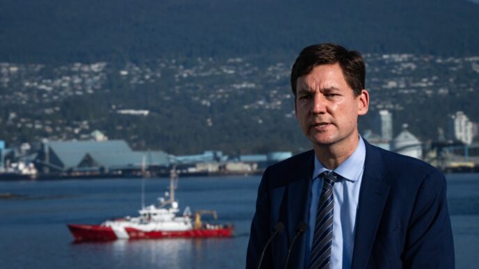 Aggregator Downloaded image for imported item 91096 | Meridian Source Federal help with infrastructure, critical to trade, B.C. Premier Eby says