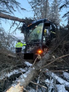 Aggregator Downloaded image for imported item 90280 | Meridian Source Bus carrying junior hockey team crashes in northern Alberta, two sent to hospital