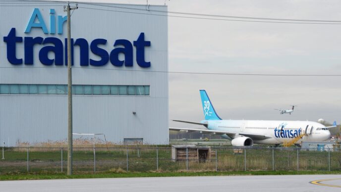 Aggregator Downloaded image for imported item 89428 | Meridian Source Air Transat continues suspending flights as strike deadline looms