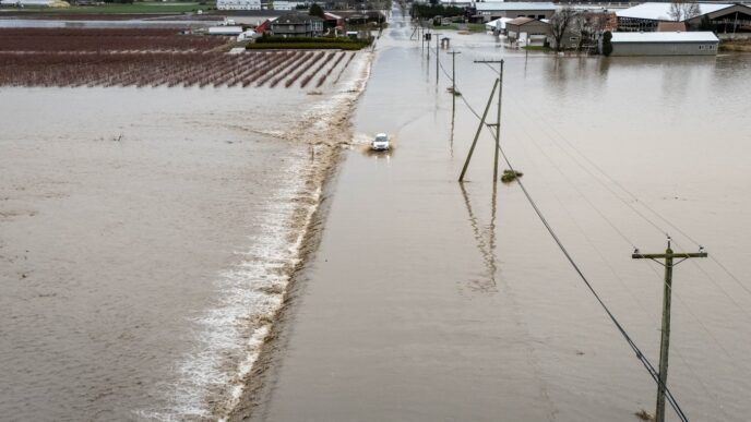Flooding in Fraser Valley could peak today, as B.C. prepares for second system
