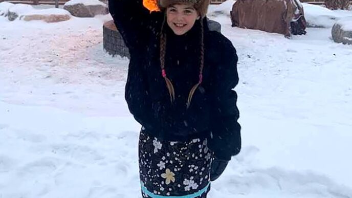 Aggregator Downloaded image for imported item 92881 | Meridian Source Ribbon Skirt Day leader reflects on changes since her cultural attire was shamed