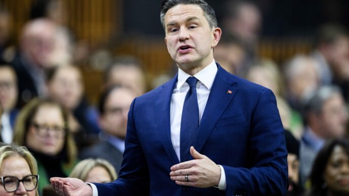 Poilievre pledges co-operation, calls for action from Liberals as Parliament returns