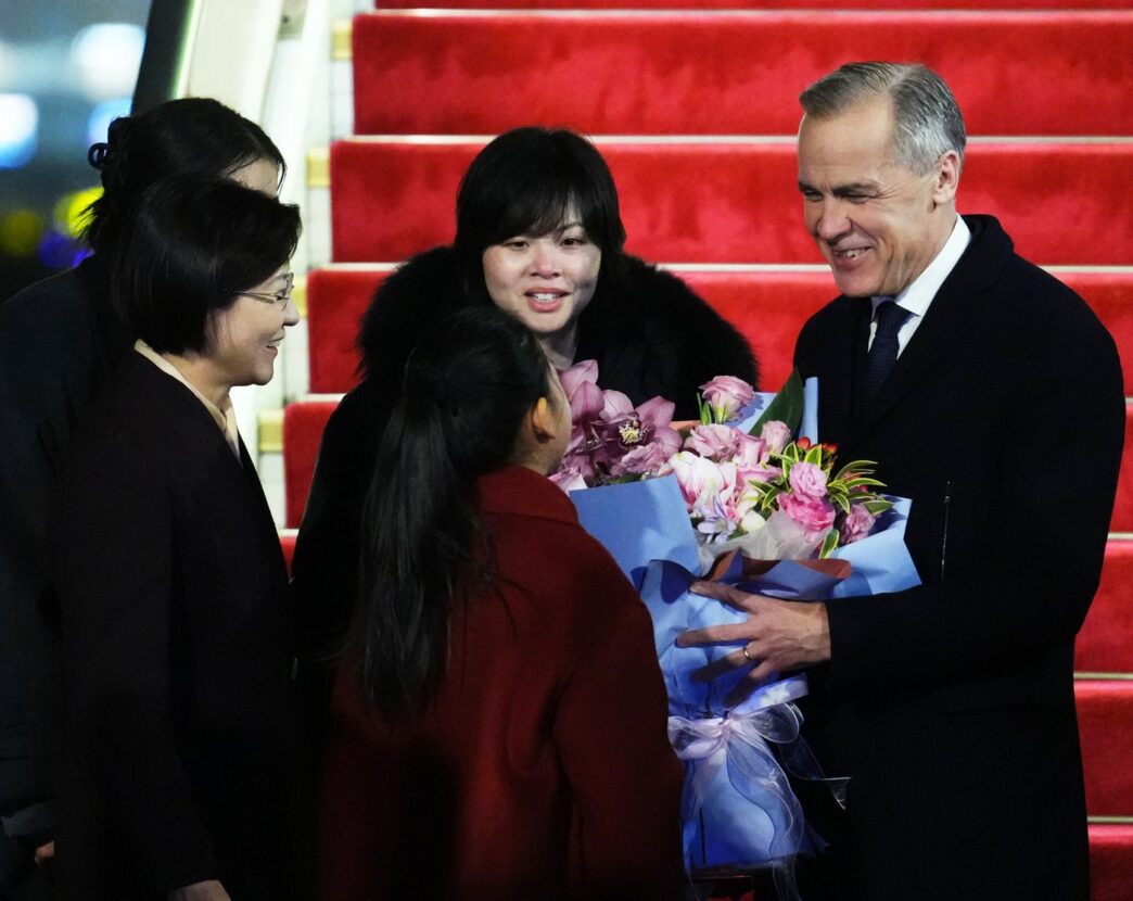 Aggregator Downloaded image for imported item 94284 | Meridian Source Photo Gallery: Prime Minister Mark Carney arrives in China