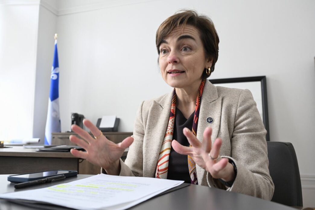 Aggregator Downloaded image for imported item 95545 | Meridian Source Christine Fréchette to launch campaign on Sunday to succeed Legault as CAQ leader