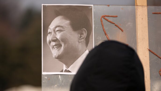 A South Korean court sentences Yoon to 5 years in prison on charges related to martial law decree