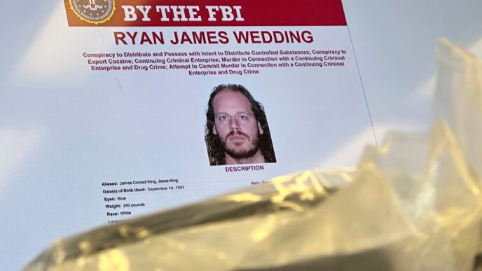 Aggregator Downloaded image for imported item 95536 | Meridian Source CP NewsAlert: FBI director confirms arrest of Canadian ex-Olympian Ryan Wedding