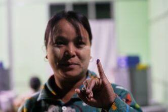 Myanmar holds its last election round with the army already certain to keep control over government