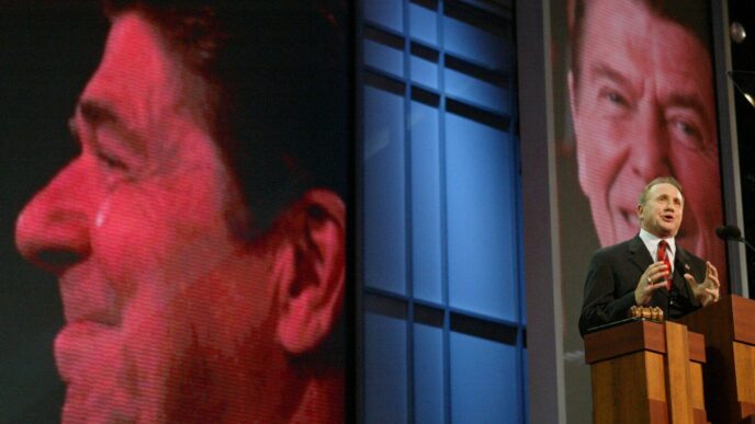 Michael Reagan, the eldest son of President Ronald Reagan, dies at 80