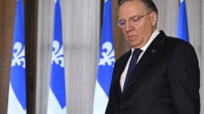 Aggregator Downloaded image for imported item 95471 | Meridian Source New Coalition Avenir Québec leader and Quebec premier will be chosen April 12