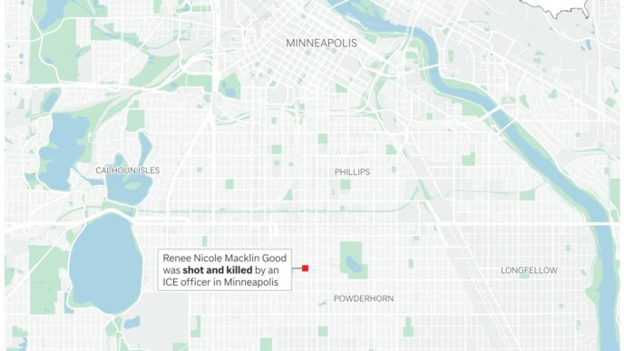 Aggregator Downloaded image for imported item 93336 | Meridian Source Minneapolis protesters vent their outrage after an ICE officer kills a woman