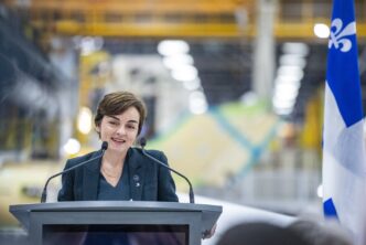 QC Minister Christine Fréchette is entering the race for the leadership of the CAQ