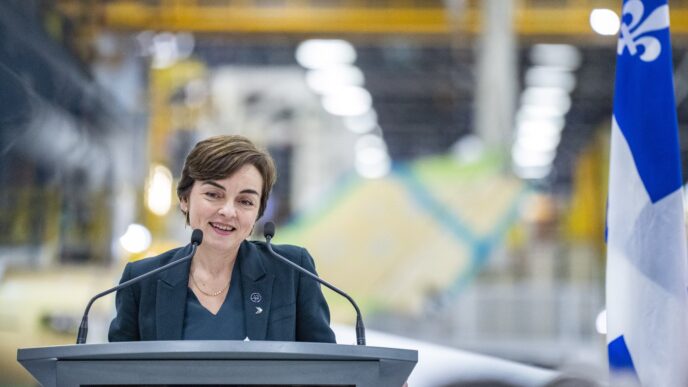 QC Minister Christine Fréchette is entering the race for the leadership of the CAQ