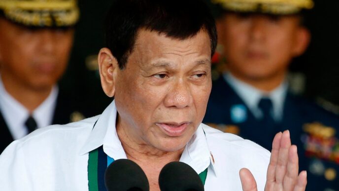 Aggregator Downloaded image for imported item 95735 | Meridian Source ICC judges find former Philippine president Rodrigo Duterte fit to stand trial
