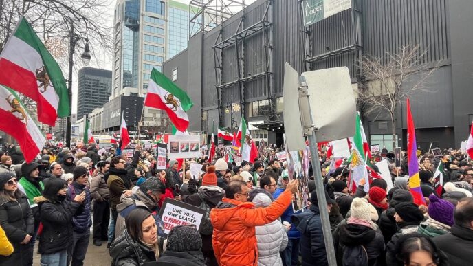 Aggregator Downloaded image for imported item 94165 | Meridian Source Some Canadians manage to contact family in Iran for first time in days amid protests