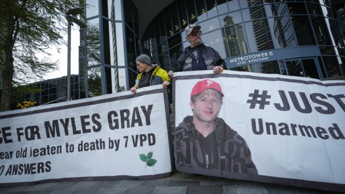 B.C. Law Society investigates obscene remark that has delayed Myles Gray hearing