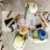 Top view construction workers or blueprint planning in house home or office building in real estate property or architecture innovation Men engineering woman or construction site people or ideas | Meridian Source