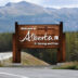 File - Alberta Welcome Sign | Meridian Source