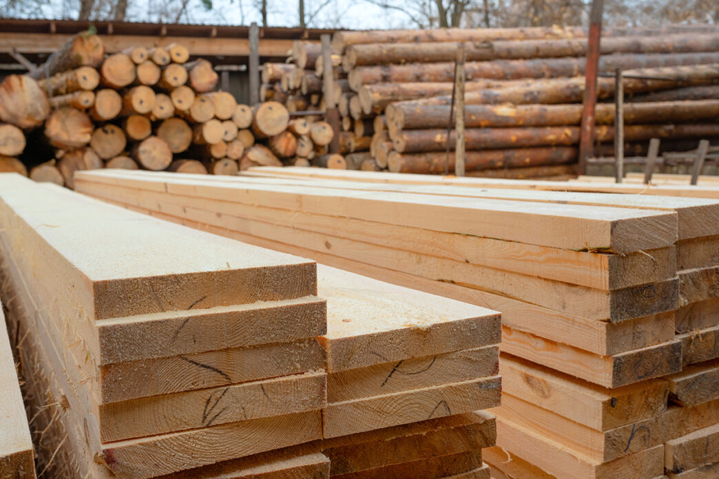 Sawmill Wooden planks at a sawmill or in a carpentry workshop Sawing and drying of wood | Meridian Source