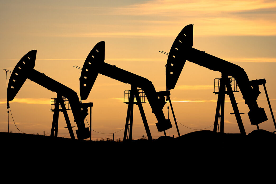 Oil and gas pump jack silhouette on the Canadian prairies in Roc | Meridian Source