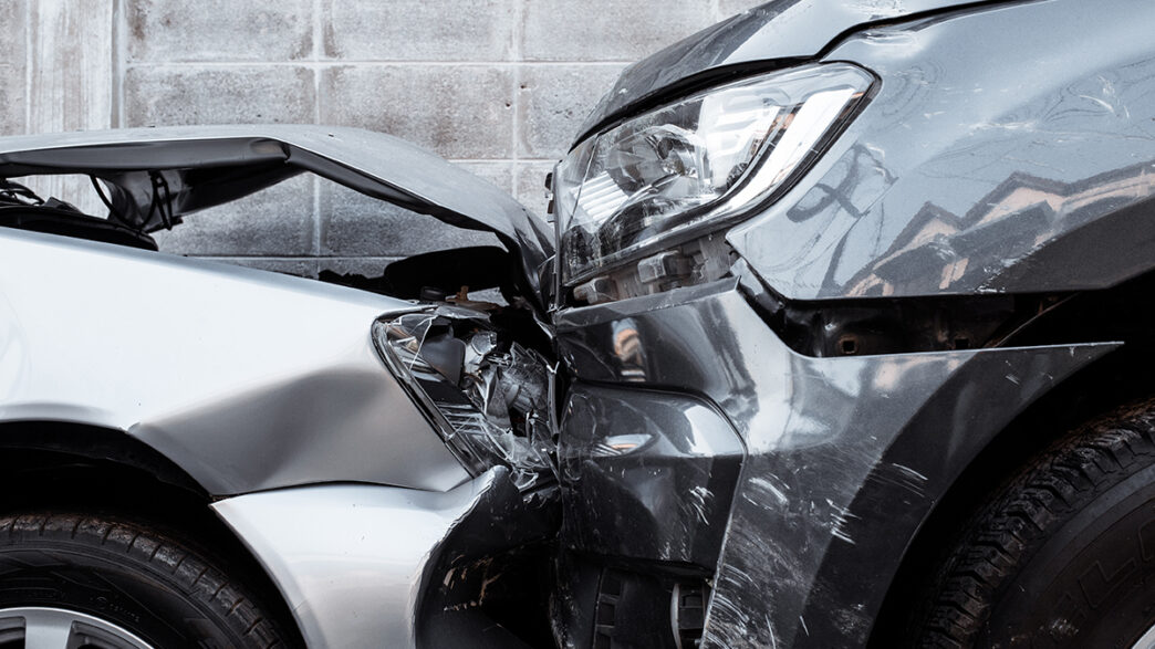 car crash accident on street | Meridian Source