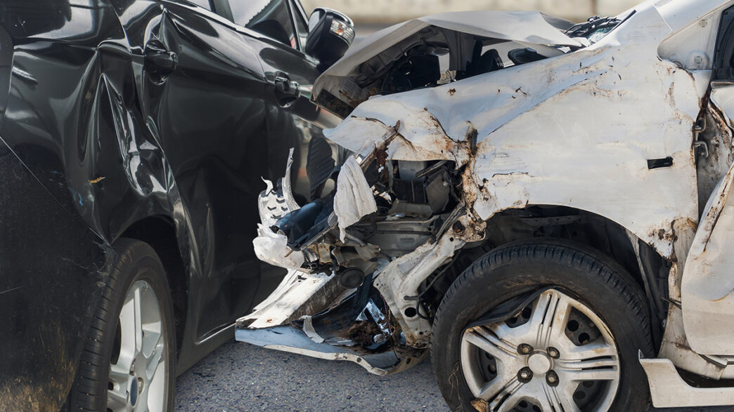 car crash accident on the road | Meridian Source