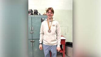 File - Colby Desmarais Medal | Meridian Source
