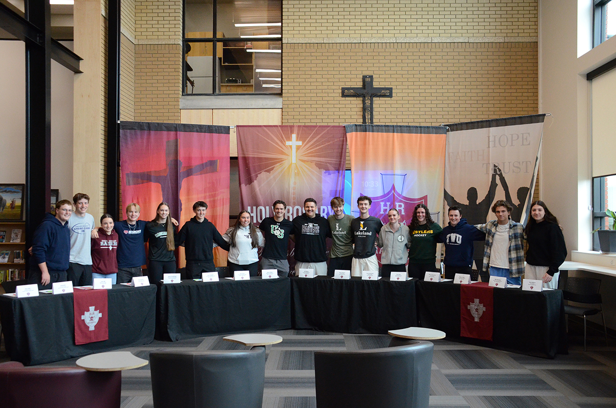 Graduating HRHS student-athletes score post-secondary berths