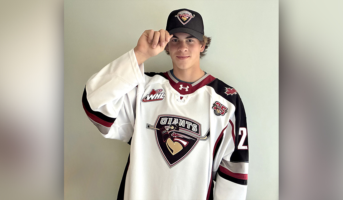 WHL prospect Leinenweber takes Giant step forward