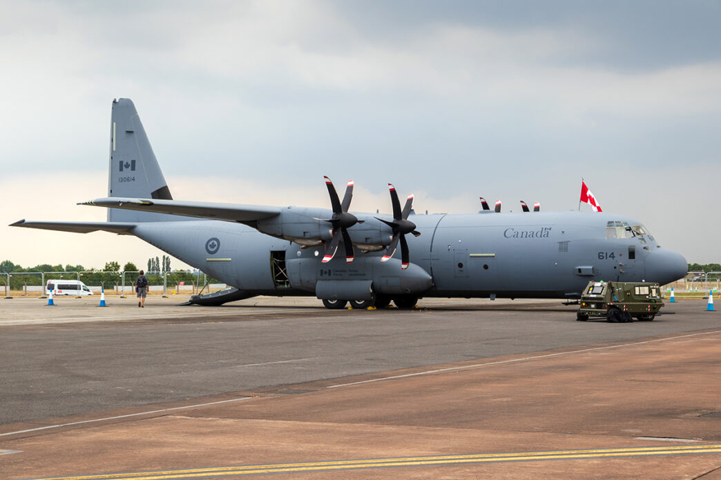 Royal Canadian Air Force Lockheed C-130J-30 Hercules transport p | Meridian Source