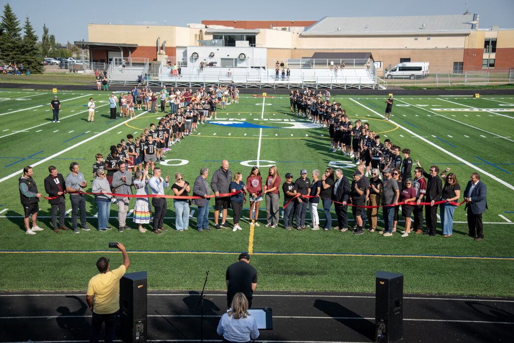 TW - HRHS Turf Field Opening4 | Meridian Source